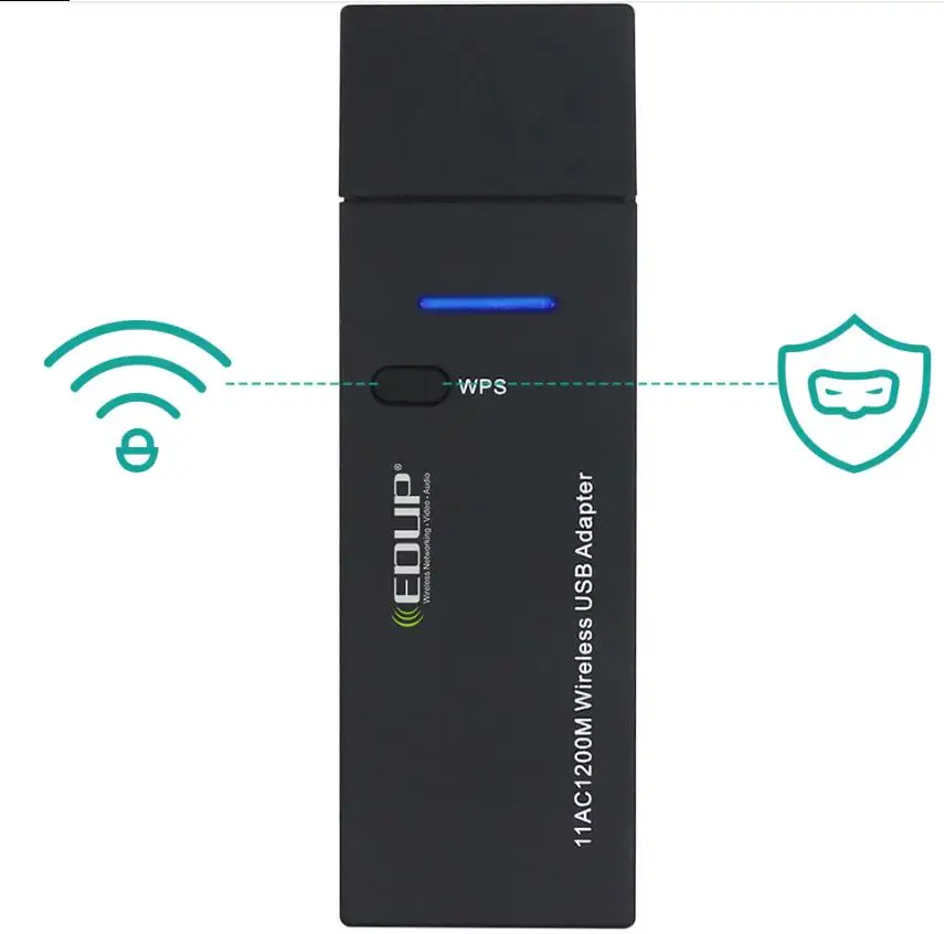 Высокоскоростной usb-адаптер EDUP 5 ГГц wifi 1200 драйвер Mbps бесплатно для windows 802.11ac USB 3,0 ethernet адаптер Wi-Fi приемник