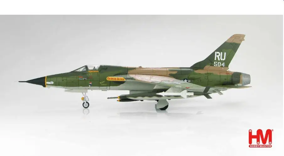 Хобби мастер F-105D Thunderchief USAF 355th TFW 357th TFS Memphis Belle II Бадди Джонс Takhli RTAFB 1/72 литье под давлением модель самолета