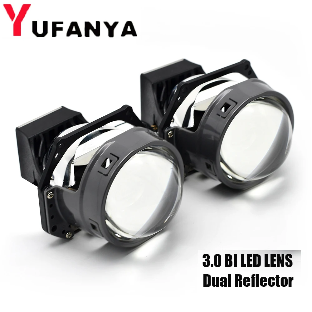 55w Bi Led Projector Lens 3.0 Inches Dual Reflector Hella 3r G5 Projector  Led Lens Headlight Car Styling Retrofit Accessories - Projector Lens &  Accessories - AliExpress