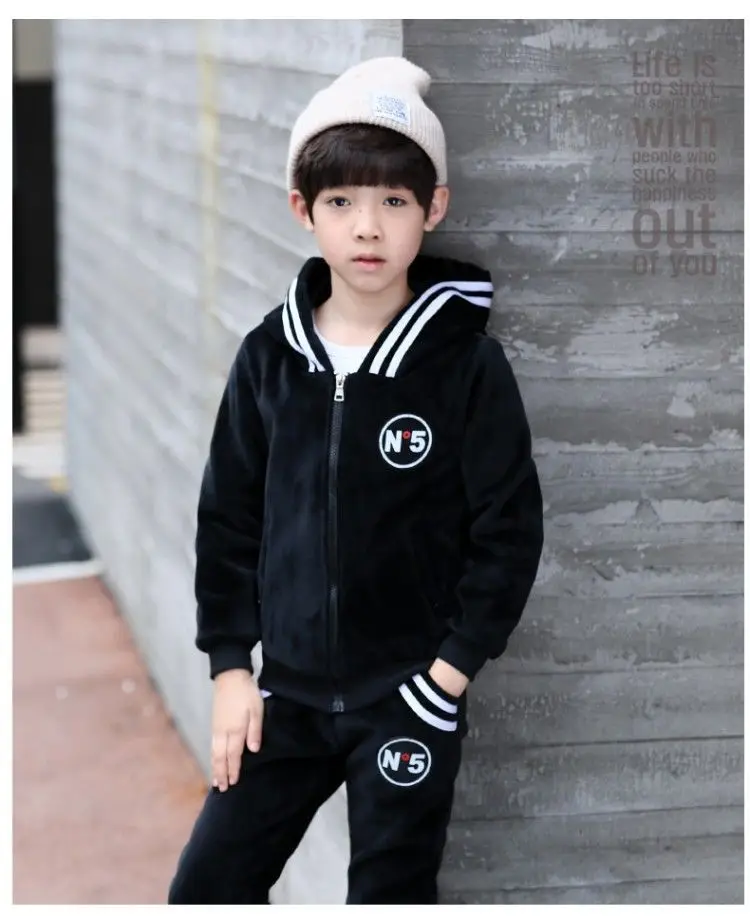 Детская одежда, спортивный костюм для мальчиков и девочек, верхняя одежда с капюшоном, одежда с длинными рукавами для мальчиков, 2 шт./компл., повседневный спортивный костюм