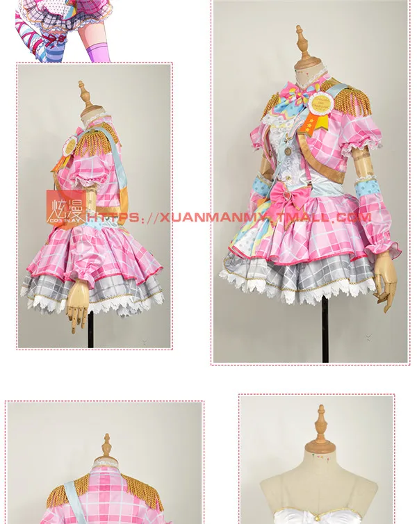LoveLive! Awaken Yazawa Nico Hoshizora Рин аясе Эли Косака Хонока косплей костюм Хэллоуин Униформа рождественское праздничное платье