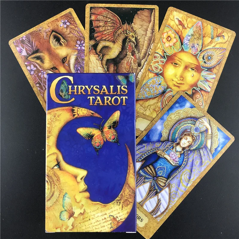 

Hot Sell Chrysalis Tarot Cards Table Games Funny Board Tarot Deck Card Games English For Families Party Drop Ship