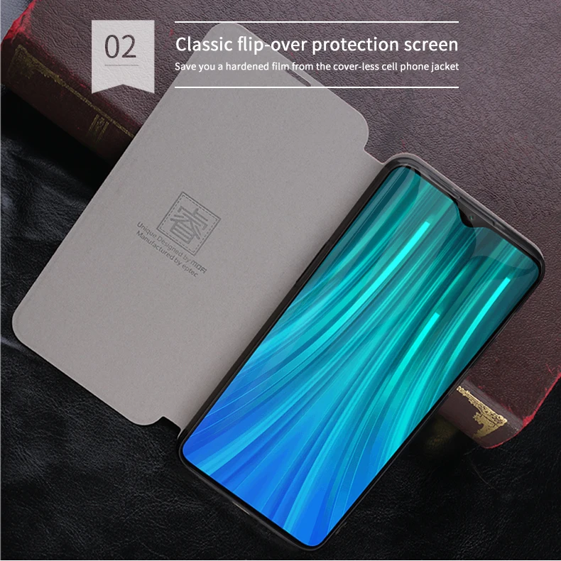  MOFi For Xiaomi Redmi Note 8 Pro 8T Note 7 Pro Cases Book Flip Style Phone Cases For Mi 9 Mi 9 Lite
