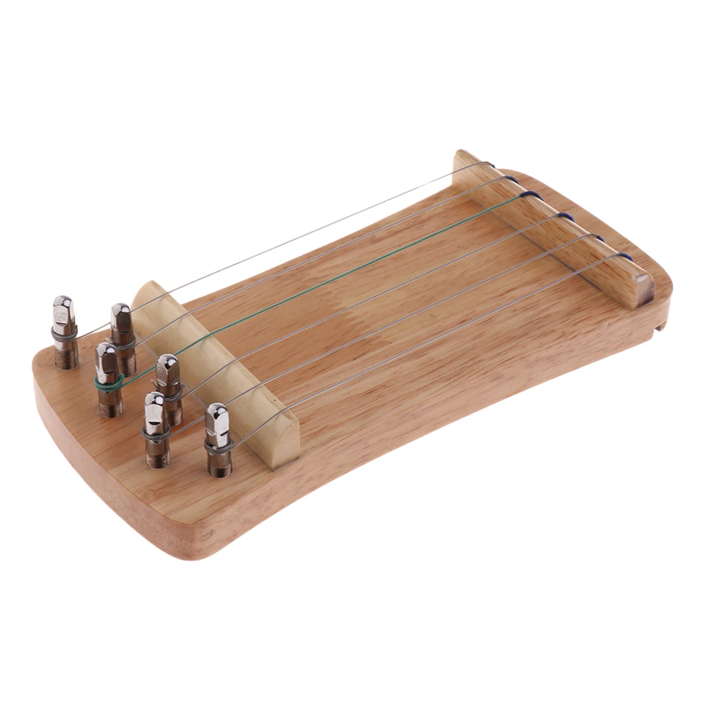 Guzheng ручной тренажер Zither практический инструмент 20,5X9,5X3 см