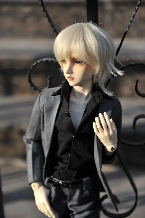 1/4 1/3 BJD Кукла одежда костюм пальто+ рубашка+ брюки+ жилет для BJD/SD аксессуары ID72, без куклы, обувь, парик и другие A0820