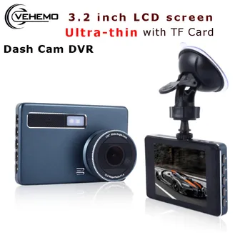 

Universal Car Dvr Multi Language Loop Recording Automatic Power On/Off 1080P 170° G-Sensor Night Vision Wide Angle Dash Cam