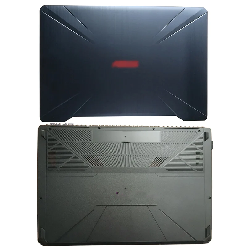 AD Cover Для ASUS FX80 FX80G FX80GD FX504 FX504G FX504GD/GE ЖК-задняя крышка для ноутбука/передняя рамка/петли/Упор для рук/нижний чехол 47BKLLCJN70 - Цвет: AD Cover