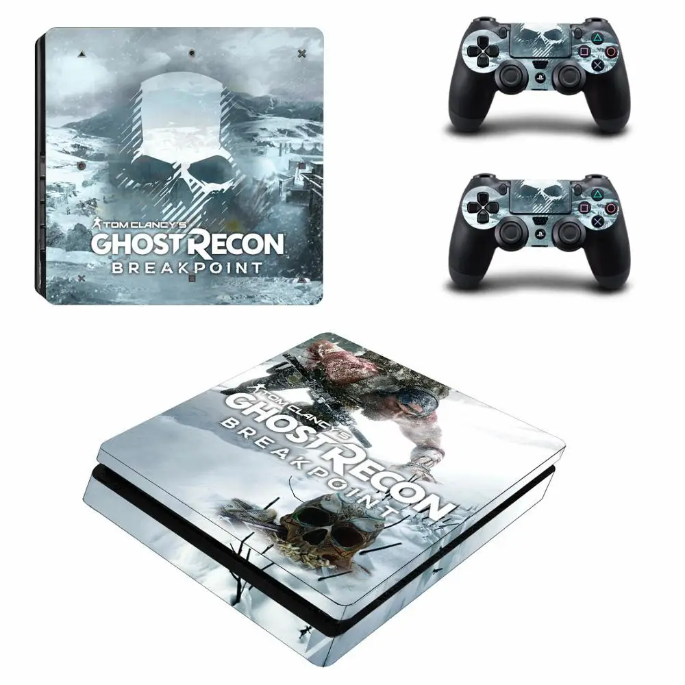 YSP4S-3625 Tom Clancy's Ghost Recon: Breakpoint PS4 Slim sticker Play station 4 стикер кожи для playstation 4 PS4 Slim консоль и контроллер - Цвет: YSP4S-3625
