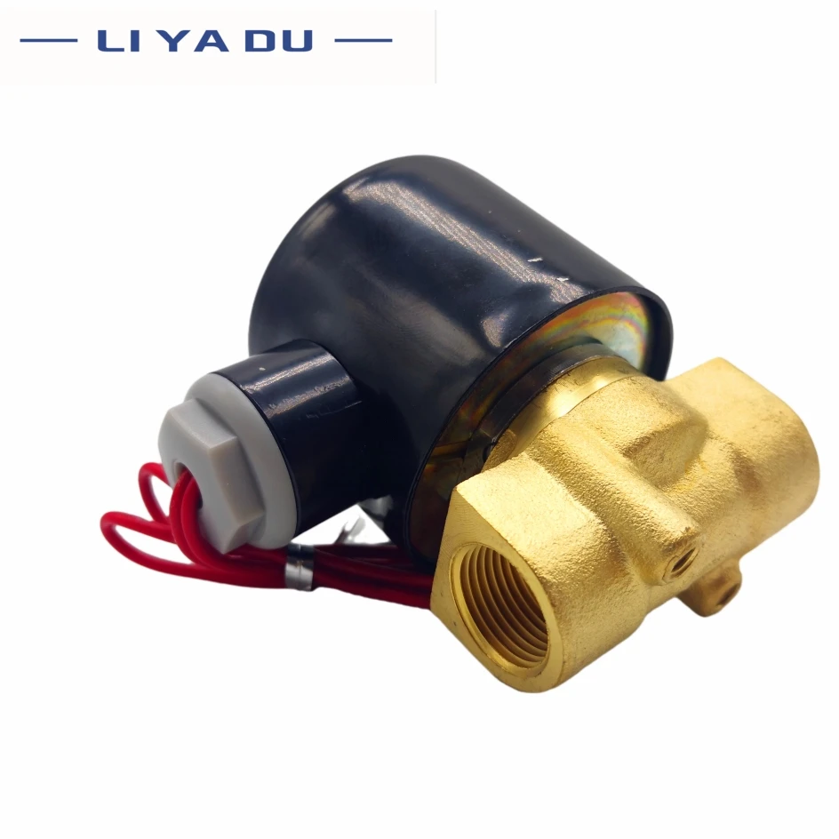 DN06 DN08 DN10 DN15 DN20 DN25 1/4 &quot3/8&quot 1/2 &quot3/4&quot 1 &quotСоленоидный клапан 12 В 220 пневматический