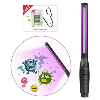 

30 LEDs UV Sterilizer Lamp Rechargeable Home Portable Ultraviolet Disinfection Bactericidal Lamp UVC Germicidal Lamp Sterilizer