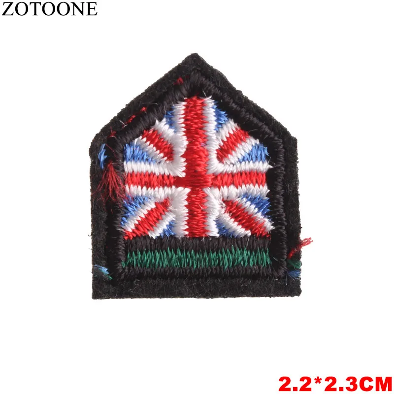ZOTOONE Железный Военный Патч армейские нашивки для одежды футболка значок вышитые DIY теплопередача Пришивные джинсы аппликация G - Цвет: PE0908CT