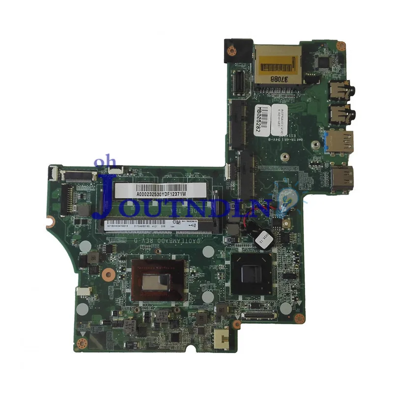 Материнская плата JOUTNDLN для ноутбука TOSHIBA SATELLITE U840W U845W A000232530 W/ I5-3317U CPU DA0TEAMBAD0 REV:D SLJ8C