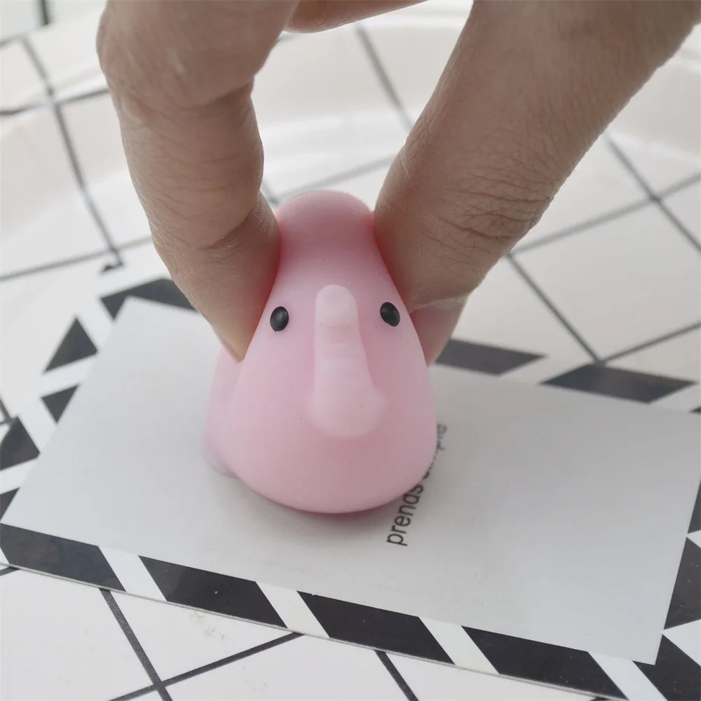 Cute Mochi Squishy Cat Squeeze Healing Fun Kids Kawaii Toy Stress Reliever Decor 0905
