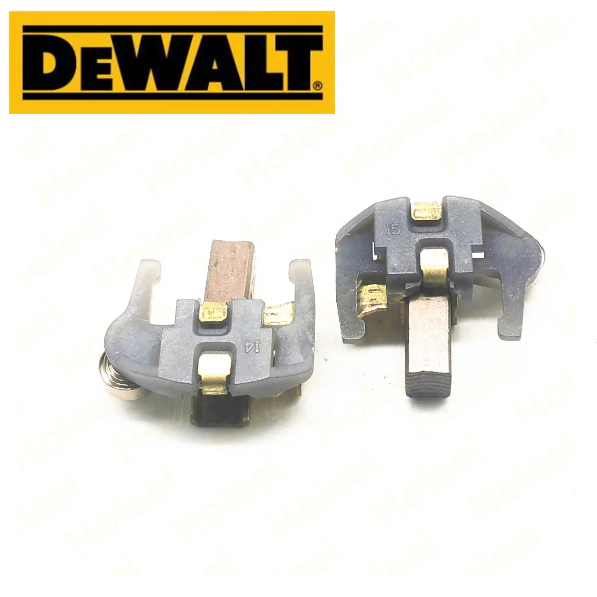 DeWalt DCD950 18V Drill Brush Holder Assembly (2 Tot) N031214 dxg