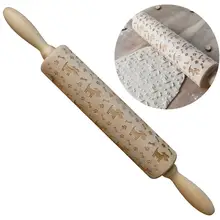 Скалка деревянная многофункциональная тесто ролик кухня ремесло инструмент для выпечки