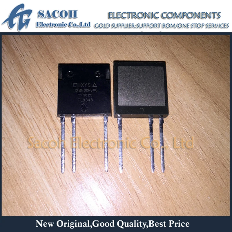 Isoplus I4-pak 32a 3000v de Alta Tensão Potência Igbt Transistor Peças Ixbf32n300 32n300
