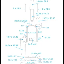 2006 naustique SV211 плавающий шаг и коврик для кокпита лодка EVA Тиковый настил 1/" 6 мм