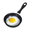 12cm Mini Portable Egg Pot Frying Pan Breakfast Omelette Home Non Stick Long Handle Anti-scratch Coating Kitchen Supplies ► Photo 2/6