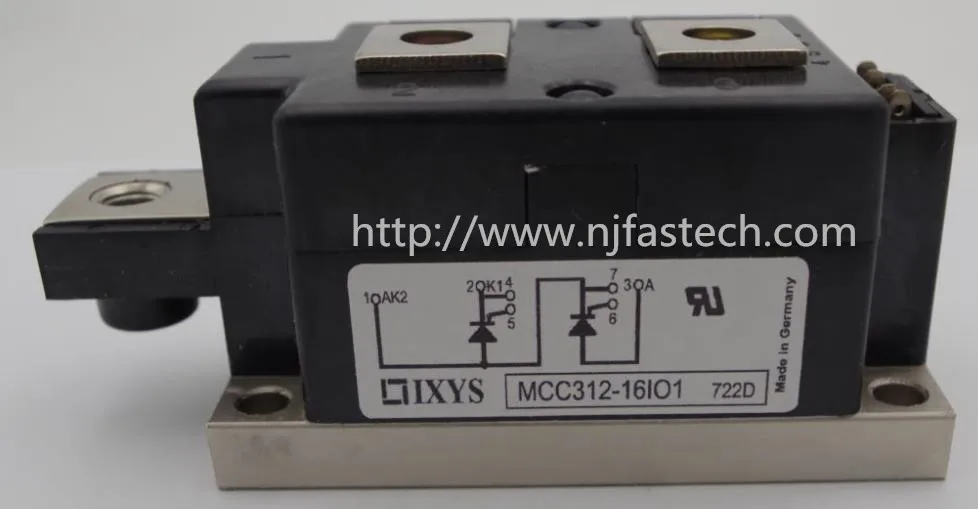 Технология электроники контрольный тиристорный mcc312-16101 312amp контрольный тиристорный модуль