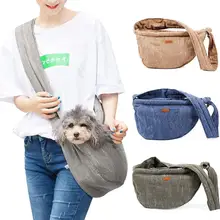 Портативный Открытый Путешествия собака кошки Щенок Воздухопроницаемый кенгуру плечо сумка-рюкзак сумка