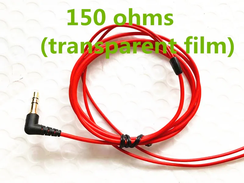 150ohms Diy наушники pk1 pk2 SR2 16 Ом/32 Ом/150 Ом TPE провод - Цвет: 150ohms
