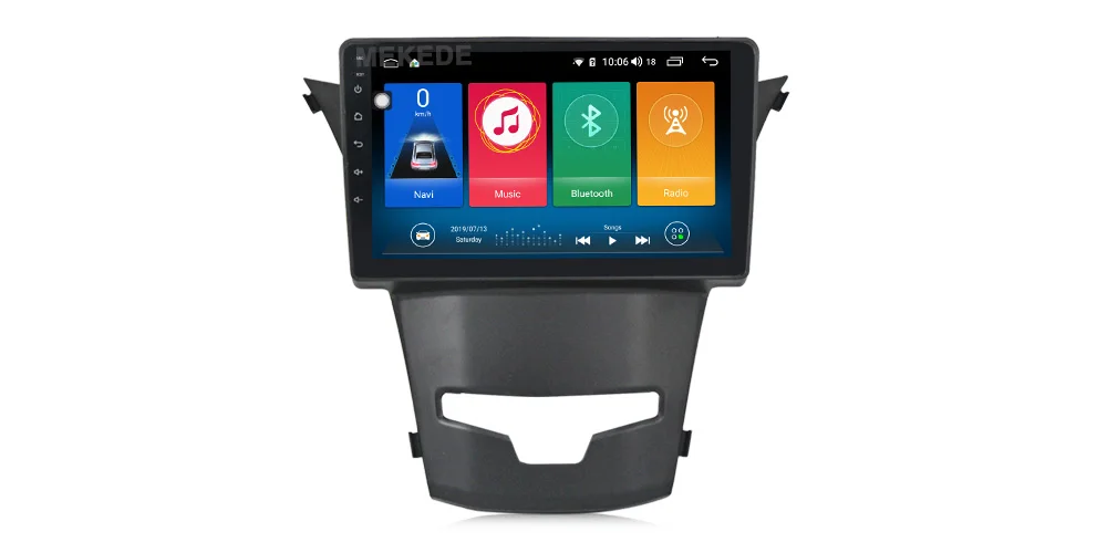 MEKEDE Android 9,0 Автомобильный DVD Радио Для SsangYong Korando Actyon gps Навигация экран Радио Аудио мультимедийный плеер