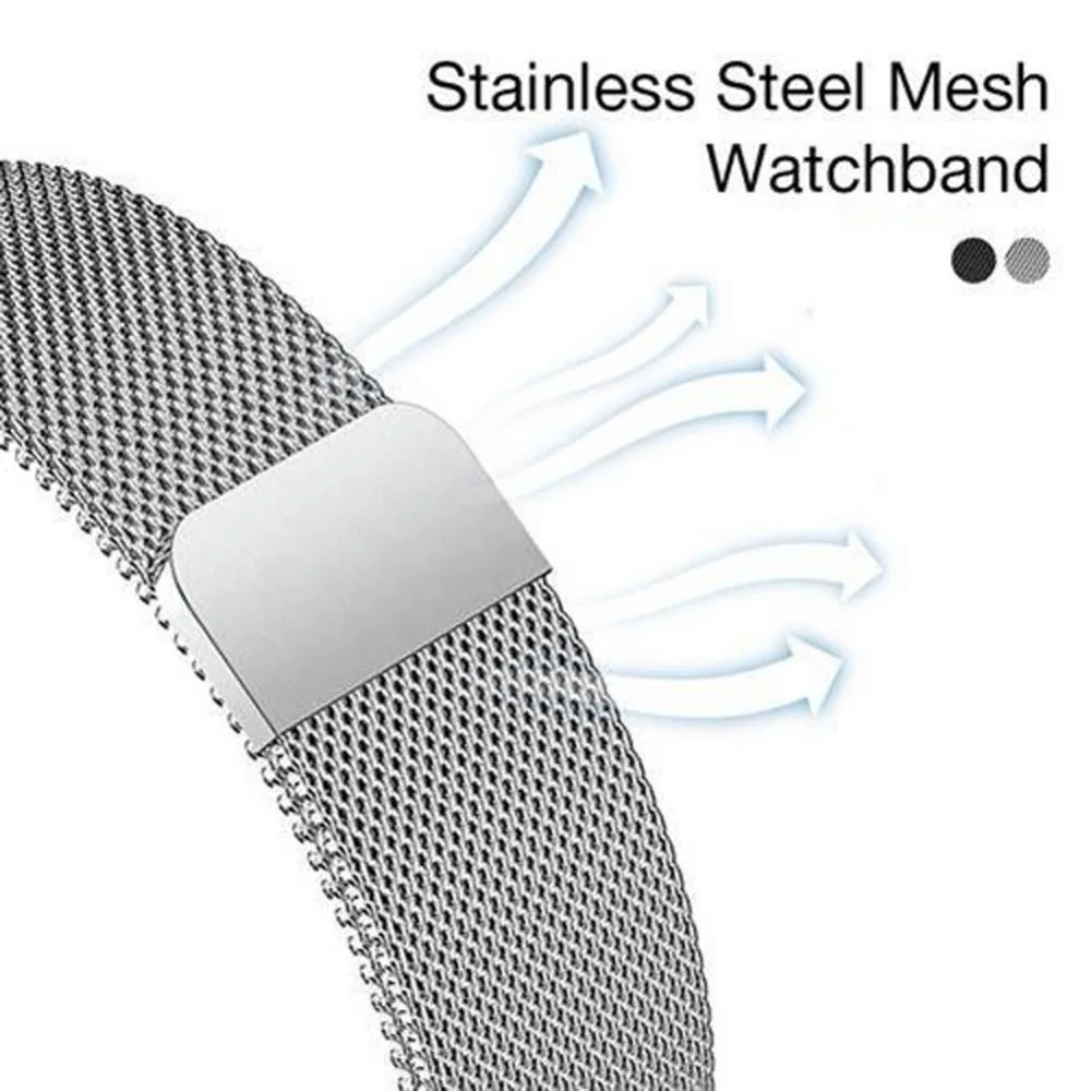 Milanese-Stainless-Watch-Band-Replacement-Strap-Wristband-Steel-Mesh-Watchband-For-Amazfit-GTR-42mm-47mm-Metal