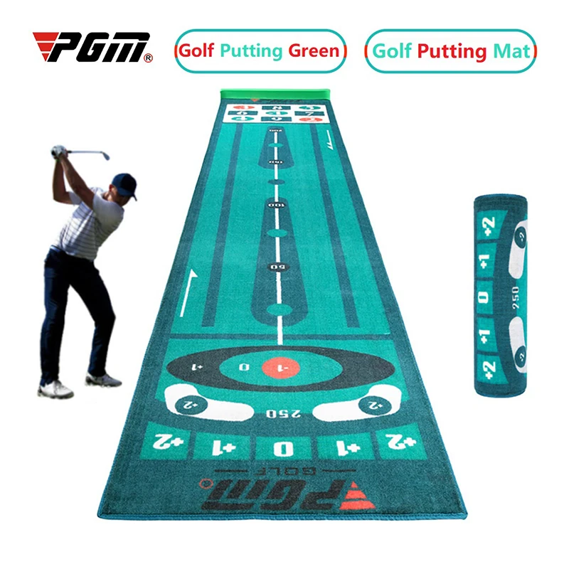 US $120.00 3M Golf Putting Mat Thick Smooth Practice Putting Carpet Rug Practice Set Ball Return Golf Putting Green for Indoor Home Office