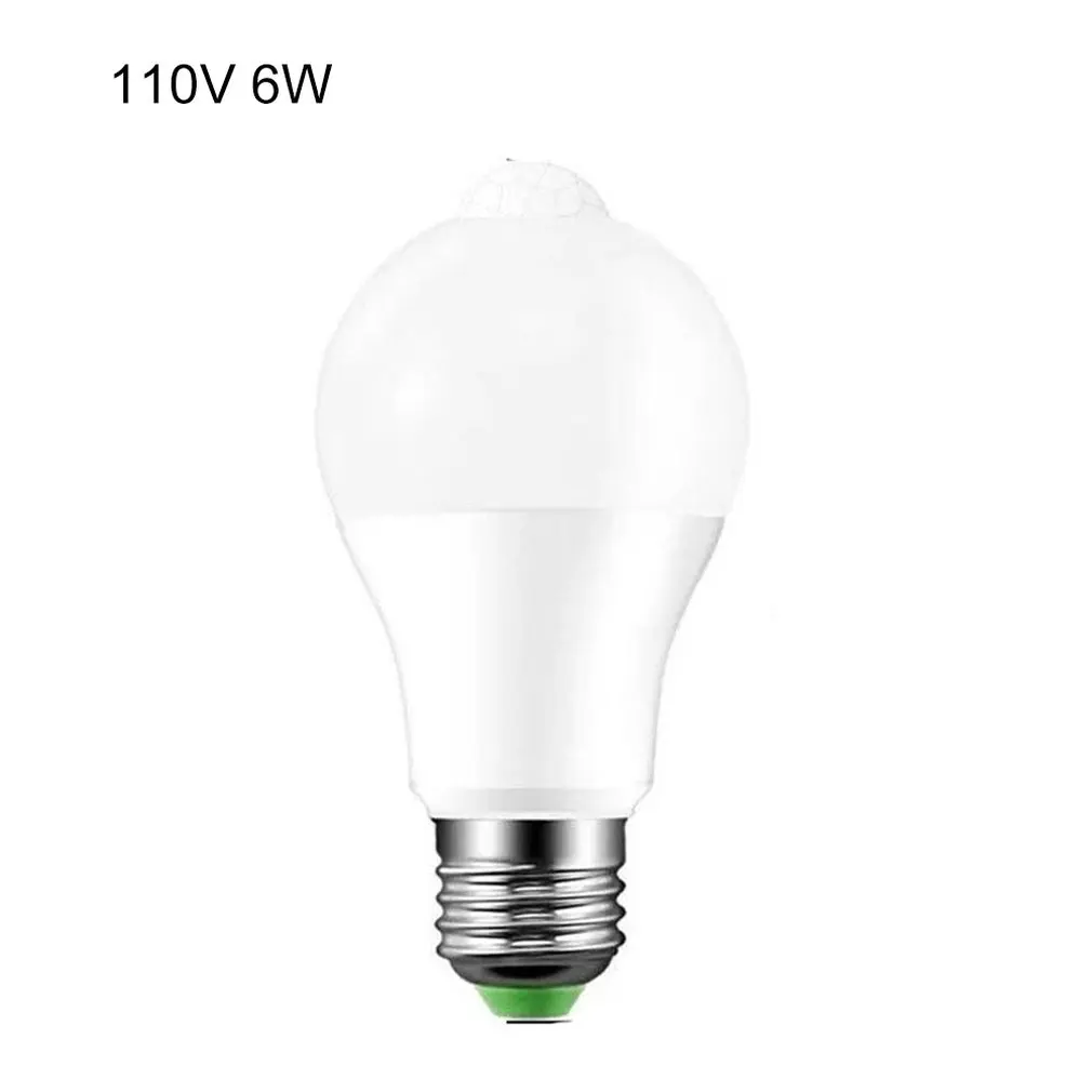 

6W 12W Led Bulb Led Sensor Bulb Lighting Infrared Pir Bulb Intelligent Highlight Sensor Led Bulb Household Supplies
