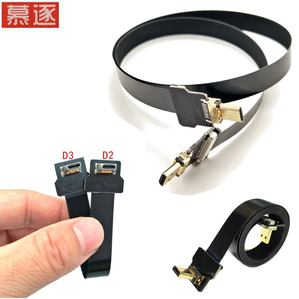 Fpc Flessibile Kabel Uav Luft Foto Phonetragung Fpv Micro Hdd-Kompatibel Zu Micro Hd Hd Kabel Base-Ge 5Cm-100Cm