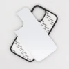 5pcs Sublimation Phone Case Rubber TPU  For iPhone 16 15 15 pro max 14 13 12 12 pro 12 11 With Aluminium Plate 5
