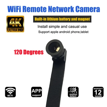

4K Ultra Mini WIFI Flexible Camera Full HD Video Audio Recorder Motion Detection Camcorder IP P2P Micro Cam