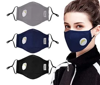 

Outdoor PM2.5 Anti-dust Reusable Mouth Face Masks Mouth Cover Carbon Filter Safet Protect Mascarilla Unisex Masks