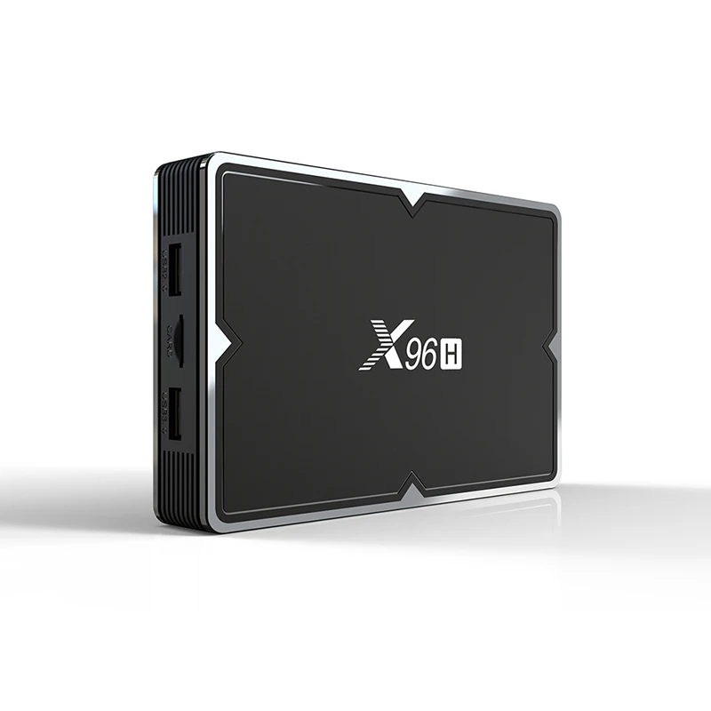 X96H smart tv box android 9,0 Allwinner H603 четырехъядерный 4G32GB/64GB 6K 2,4G& 5GHz Wifi BT мультимедийный проигрыватель на android телеприставка X96