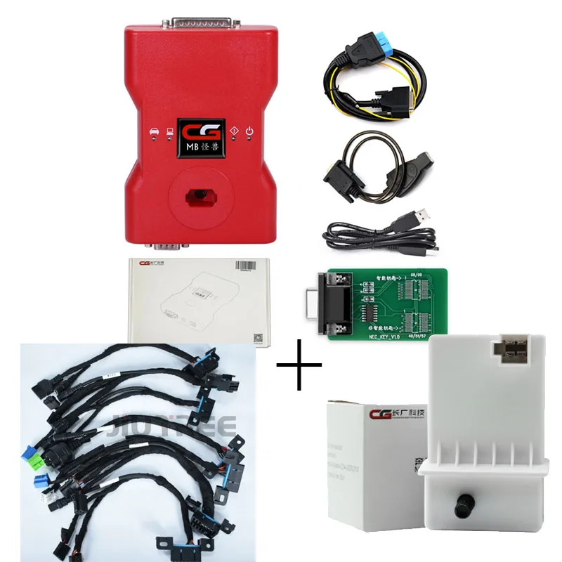 elv Simulat cable CGDI MB для benz ключ программист с ELV симулятор обновление ESL ключ автомобиля добавить самый быстрый программист Поддержка всех ключей потери - Цвет: elv Simulat cable