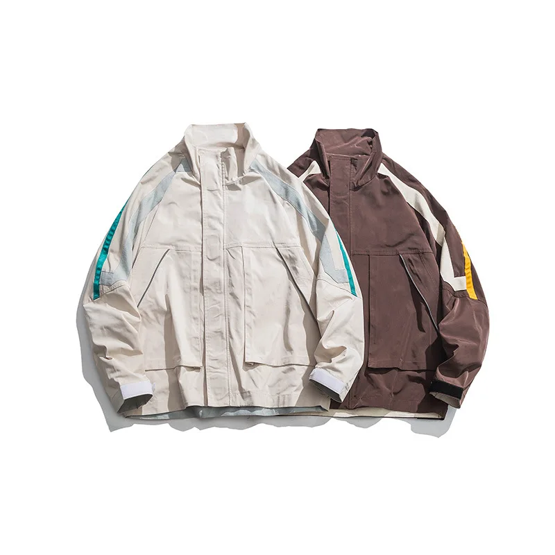 

City Where the Product 2019 Autumn Clothing New Style Men's Mixed Colors Stand Collar Jacket Men's Hot Selling Jacket Youth Work