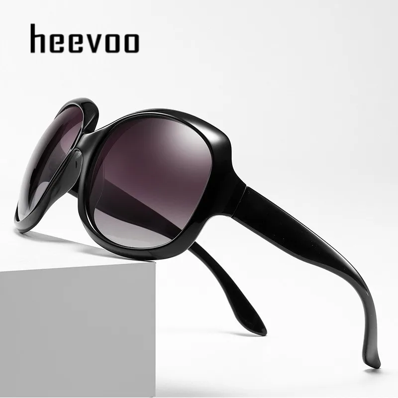 

Classic Oversized Oval Polarized Sunglasses Women Designer Classic Retro Sun Glasses for Lady Round Driving Glasses UV400