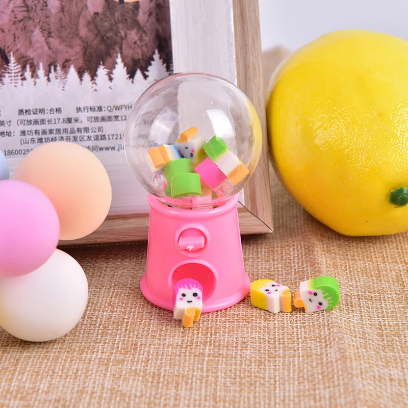 Mini Cute Eraser Creative Eraser For Kids Gift Stationery Student Supplies pencil eraser,eraser pen,retractable eraser,kneadable eraser,eraser refillable pen,biscuit eraser,plasticine eraser