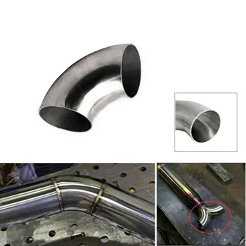 

Car Exhaust 63mm/2.5 Inch Pipe 304 Stainless Steel Elbow 90° Pipe Tube Bend Mandrel Stainless Steel Thickness 1.5mm New