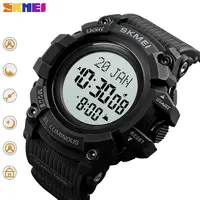 SKMEI Digital Men's Watch Outdoor Multifunction Prayer Qibla Compass Wristwatches Electronic Stopwatch Clock Relogio Masculino 1