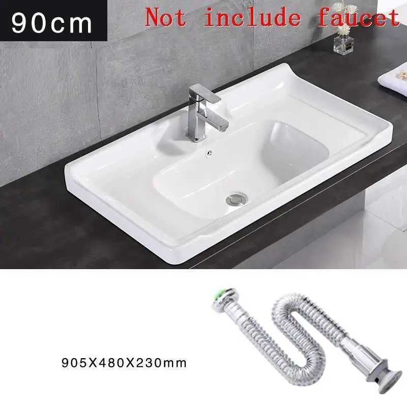 Bacia De Lavagem Bagno Lavabo Sobre Encimera сосуд миска туалетный столик Umywalka ванная комната Куба Пиа баньейро раковина умывальник - Цвет: Number 2