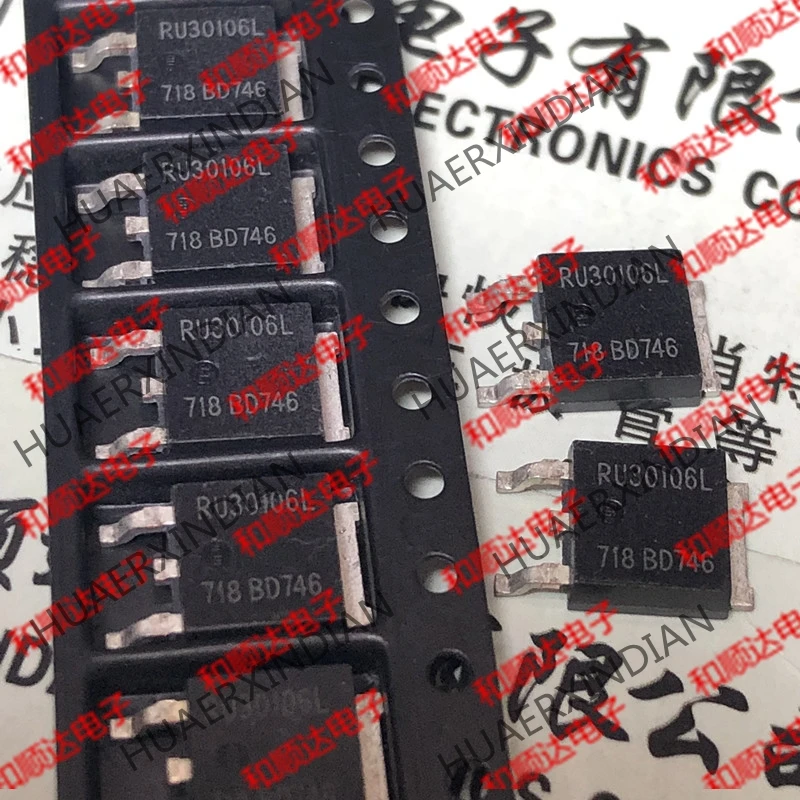 20PCS/LOT New original RU30106L TO-252 30V 130A in stock