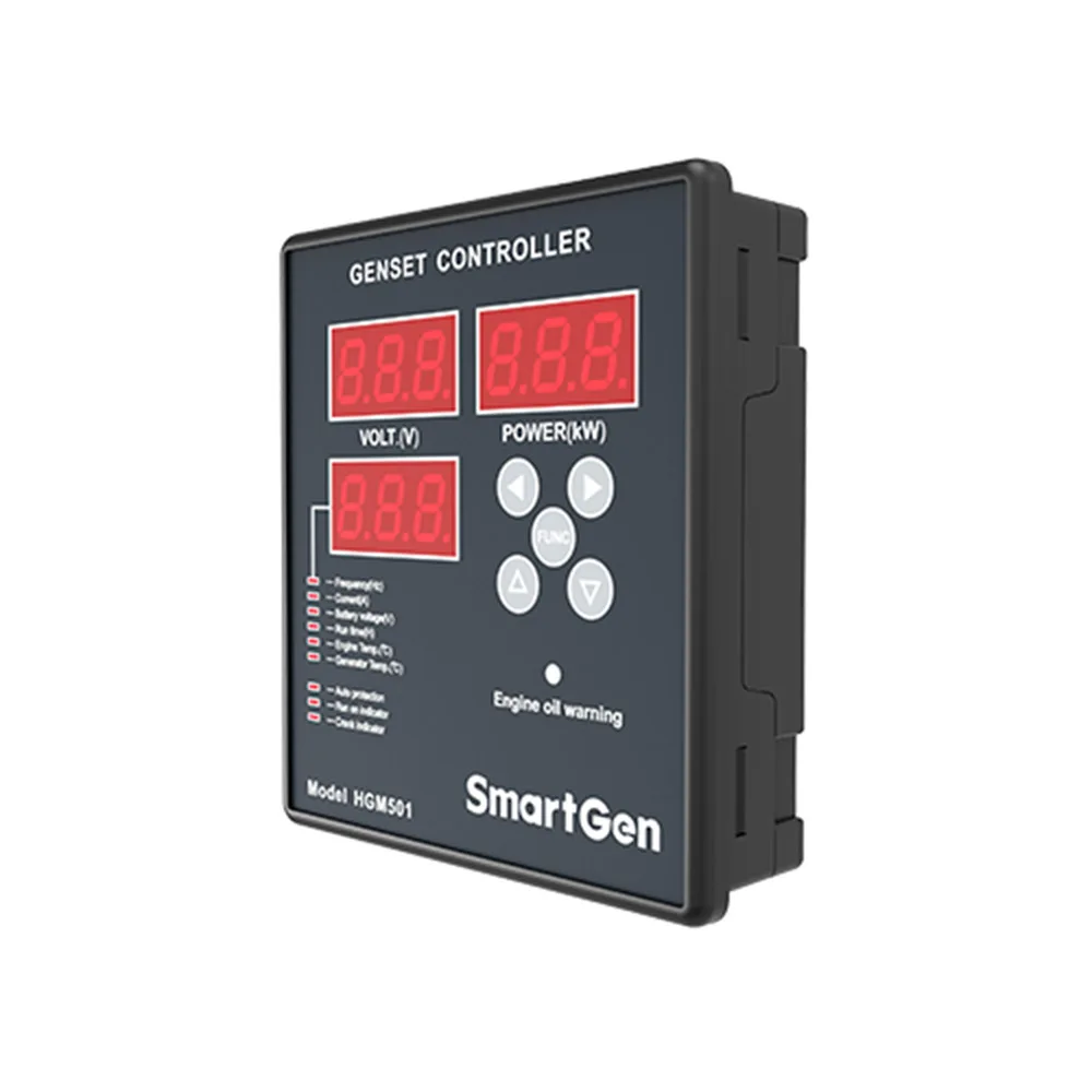 HGM501smart цифровой контроллер для управления и защиты одномоторных генераторных комплектов