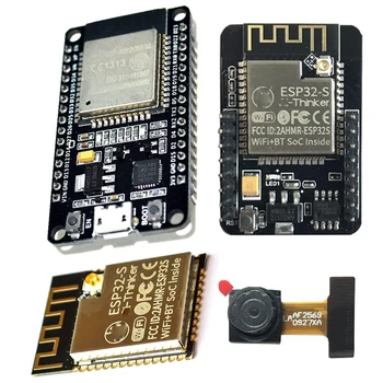 

ESP32-CAM ESP32-S ESP32S WIFI Bluetooth Board OV2640 2MP Wireless Camera Module Dual Core ESP8266 Development Board for Arduino