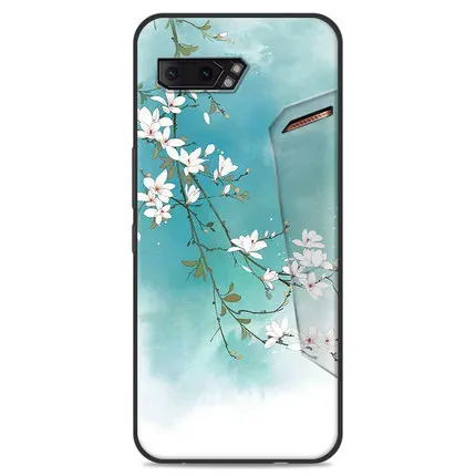 A19 Чехол-бампер для ASUS ROG Phone 2 II, чехол ZS660KL I001DA, мягкий силиконовый чехол из ТПУ для телефона ASUS ROG Phone2 - Цвет: A19