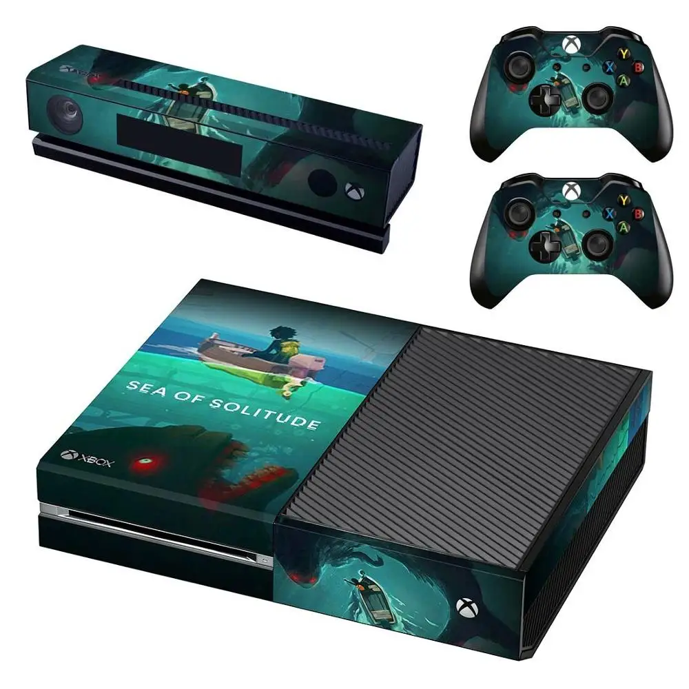 Наклейка "Море одиночества" s для xbox one виниловые наклейки для кожи Стикеры для xbox one консоль Kinect два контроллера шкуры