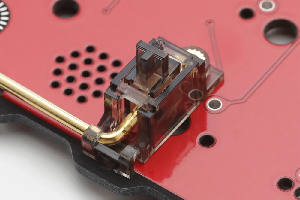 ouro, em estabilizador, para teclado mecânico personalizado