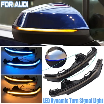 

Flowing Water Blinker LED Dynamic Turn Signal Light For Audi Q5 FY 2018 2019 Q7 4M 2016 2017 2018 Side Mirror Flashing Indicator