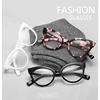Cat Eye Anti Blue Blocking Reading Glasses Women Clear Lens Eyewear Retro Ladies Eyeglasses Diopter +1.0 +1.25 +1.5 To +3.5 ► Photo 3/6