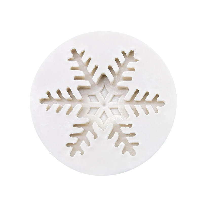 Schneeflocke Silikon Sugarcraft Form Harz Werkzeuge Cupcake Fondant Kuchen Dekorieren Werkzeuge – Detail 12